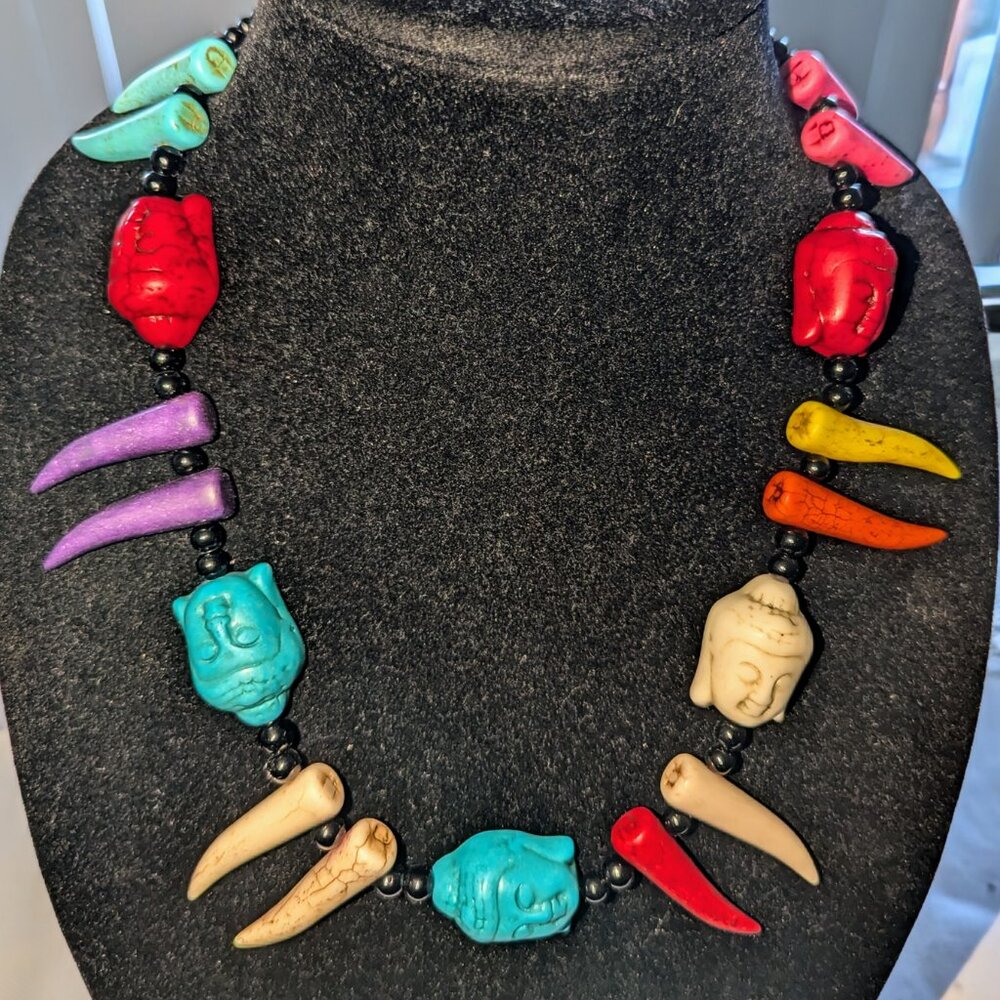 New colorful necklace by Amra Home Accents